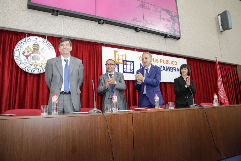 Toma de posesión de Agustín García Matilla como nuevo vicerrector del Campus María Zambrano.