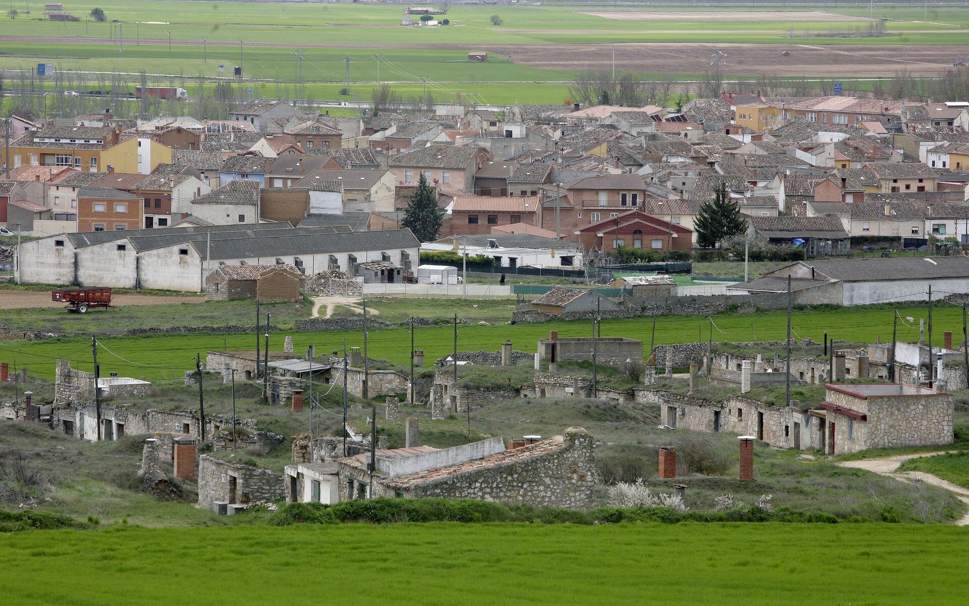 Barrio de Bodegas de Torquemada (Palencia)