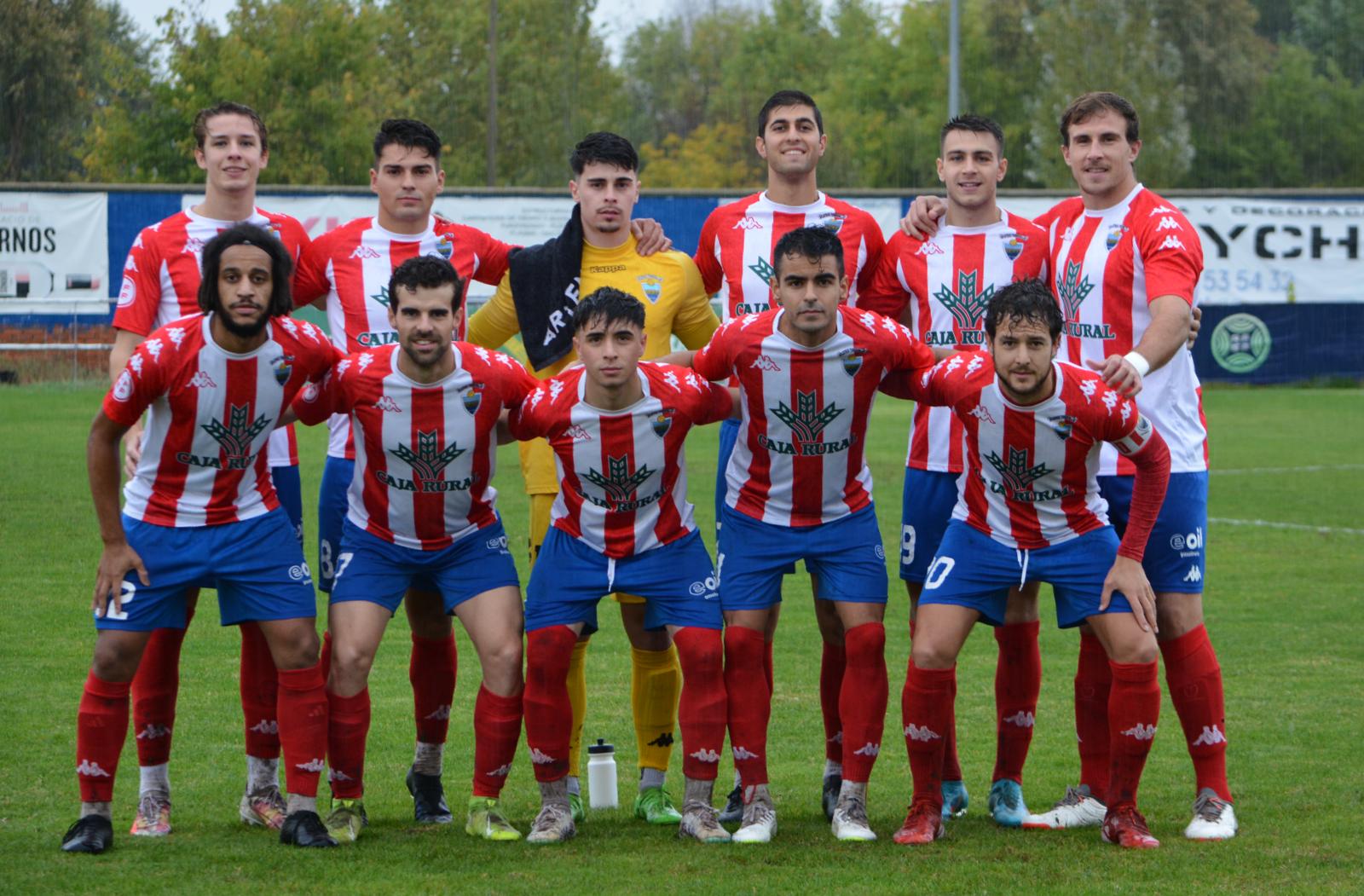 Un XI inicial del Atlético Tordesillas