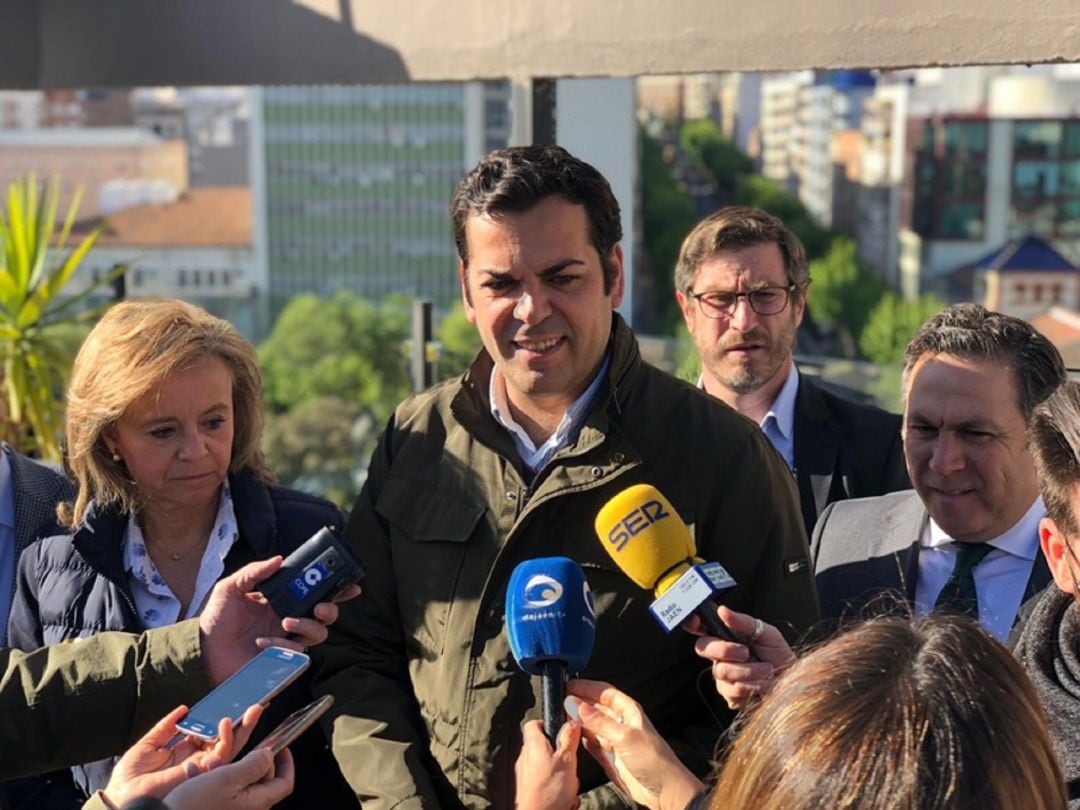 Juan Diego Requena, presidente del PP de Jaén y candidato al Congreso de los Diputados por la provincia.