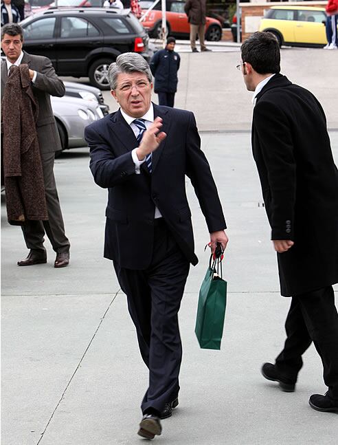 Enrique Cerezo, satisfecho con el juego desplegado por su equipo en Anfield