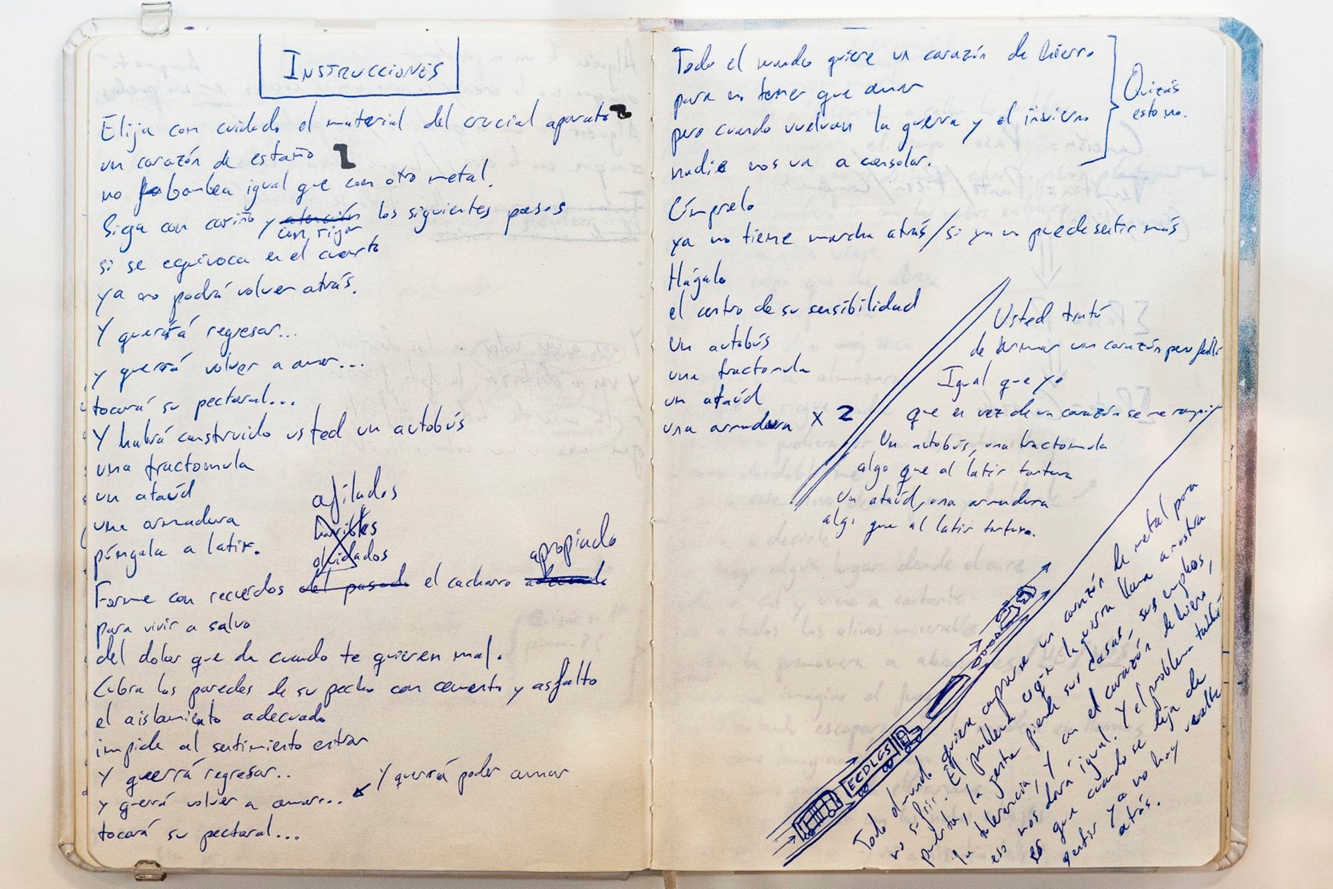 Manuscrito de Instrucciones, el nuevo single de Arde Bogotá