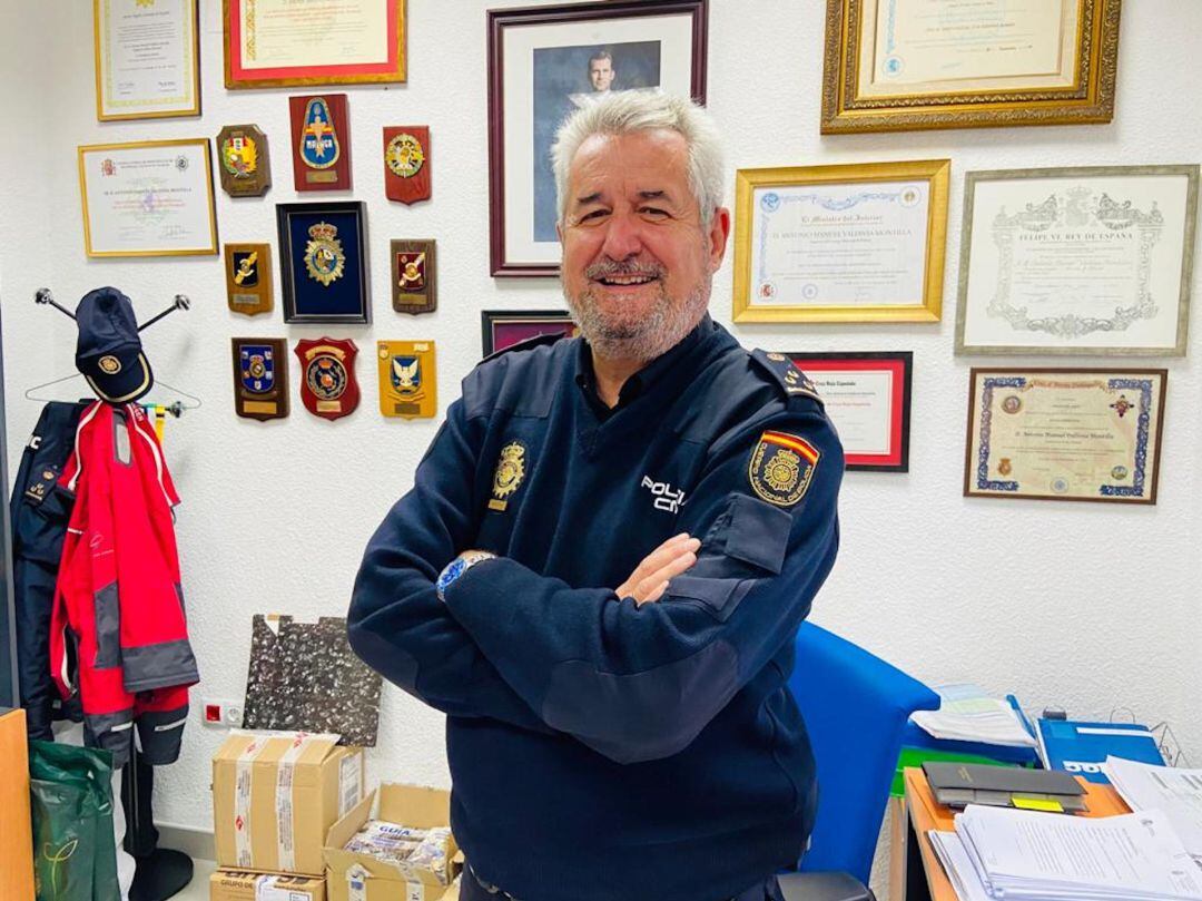 El inspector Antonio Valdivia, responsable de Participación Ciudadana de la Policía Nacional en Córdoba