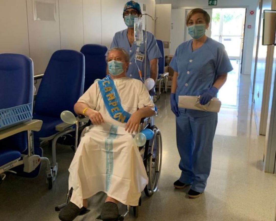 Fa tres setmanes en Valentí sortia de la UCI del Mateu Orfila i ja pot tornar a casa seva.