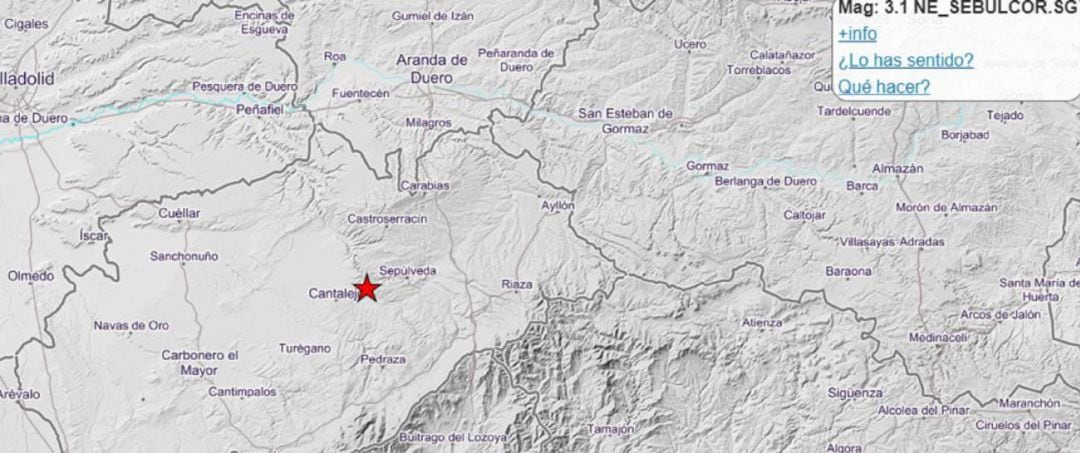 El Instituto Geográfico Nacional considera &quot; un falso terremoto &quot; lo ocurrido en Sebúlcor