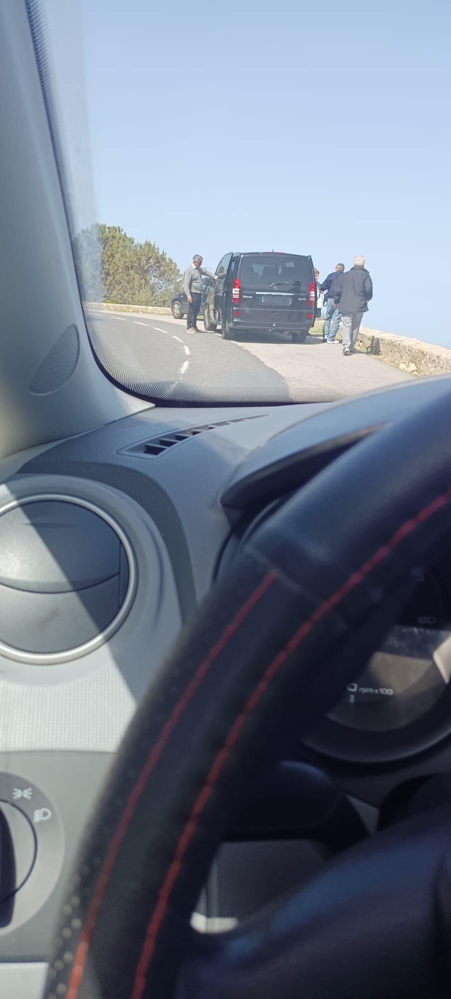 Furgoneta denunciada por transportar a turistas por una excursión por Mallorca