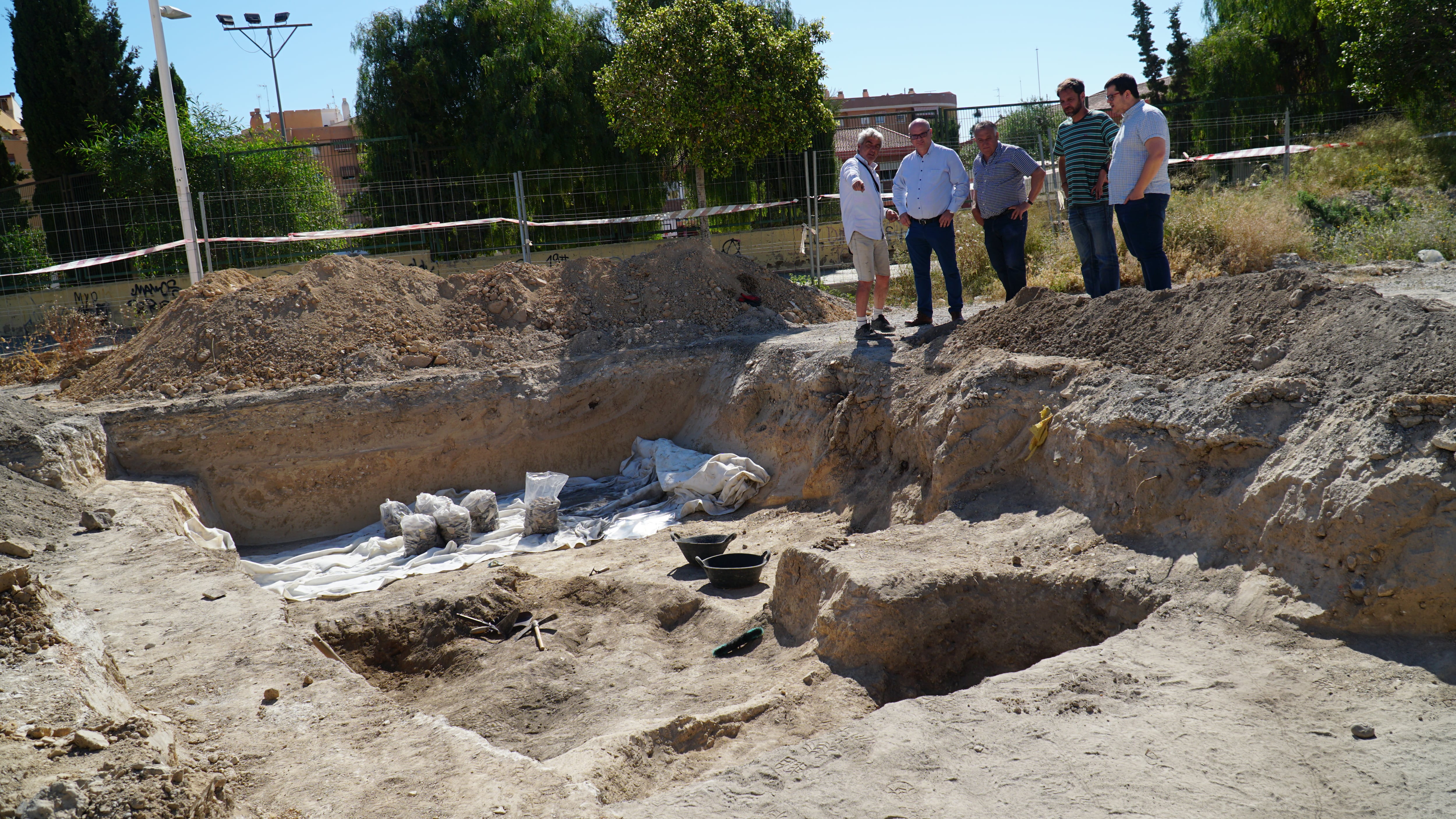 Estado de las excavaciones