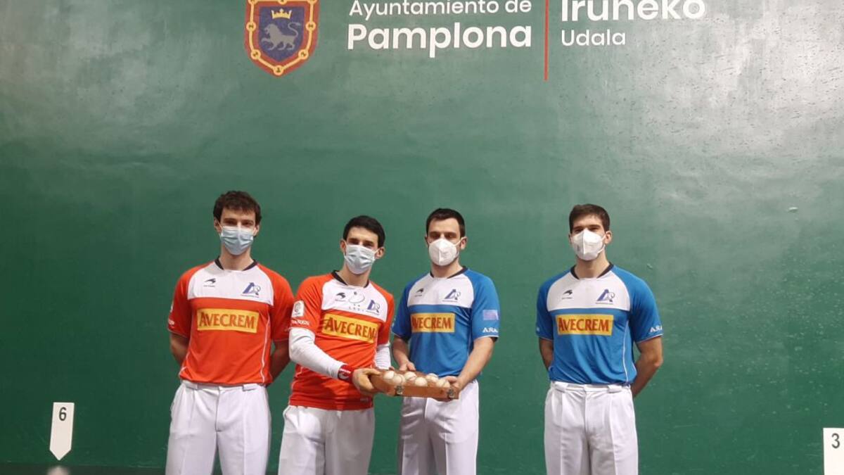 El duelo estrella de la décima jornada del parejas en el Labrit