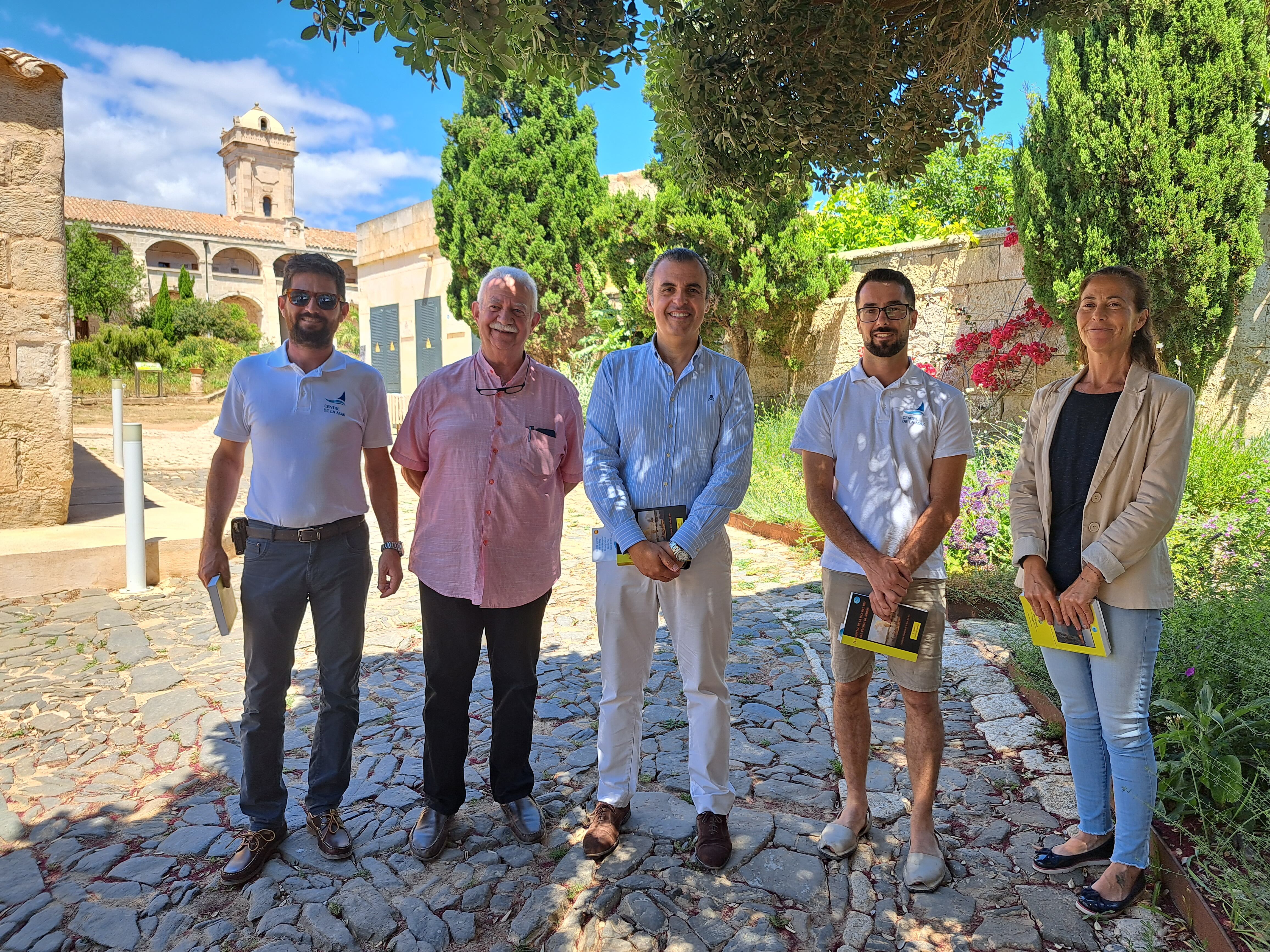 El Conseller Vera de visita a l&#039;Illa del Rei