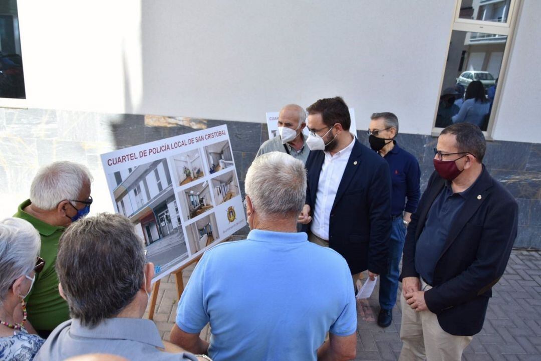 Presentación del proyecto del cuartel de la Policía Local en el Barrio de San Cristobal de Lorca.