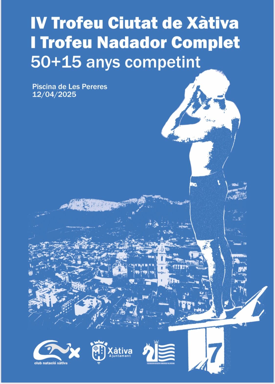 Cartel anunciador del trofeo en Xàtiva