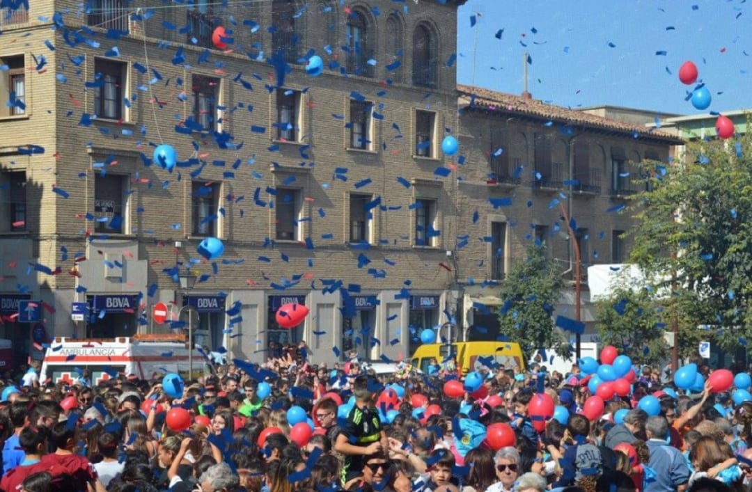 Fiestas patronales en Monzón, por San Mateo, en torno al 21 de septiembre