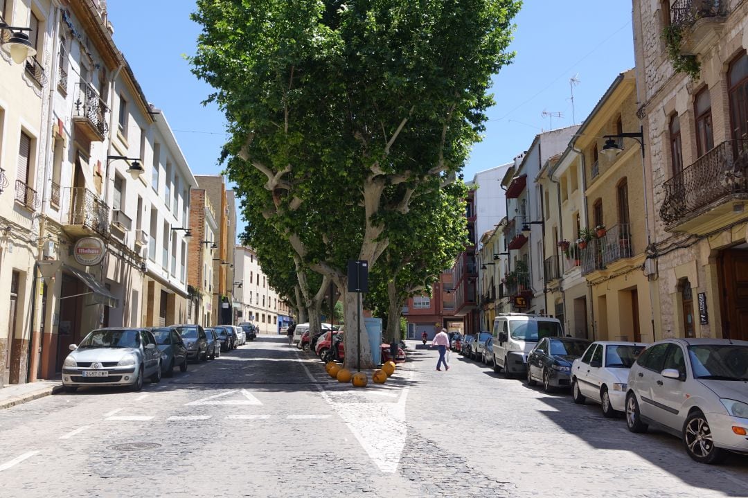 El carrer Sant Antoni on tindrà lloc l&#039;urbanització