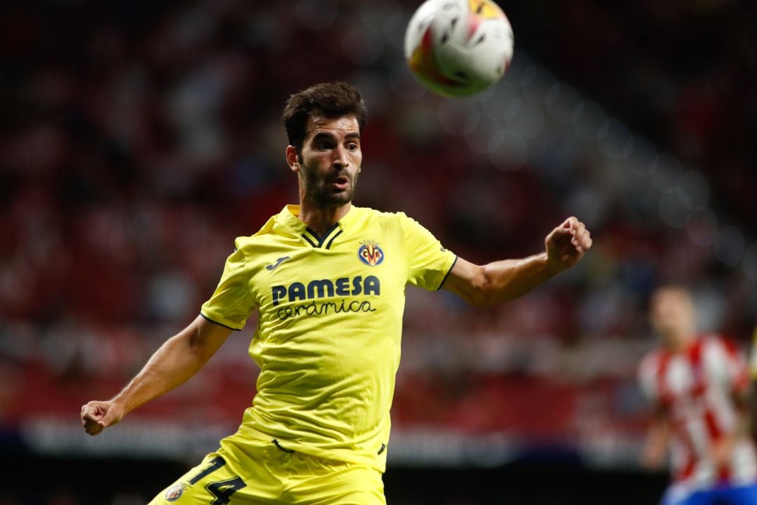 Manu Trigueros frente al Atlético de Madrid