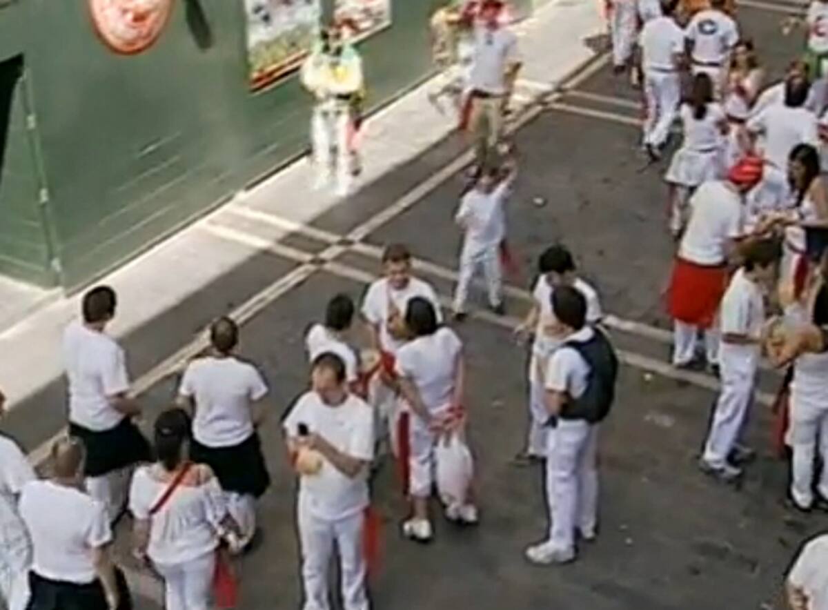 Todo listo para el chupinazo que de comienzo a los sanfermines 2011