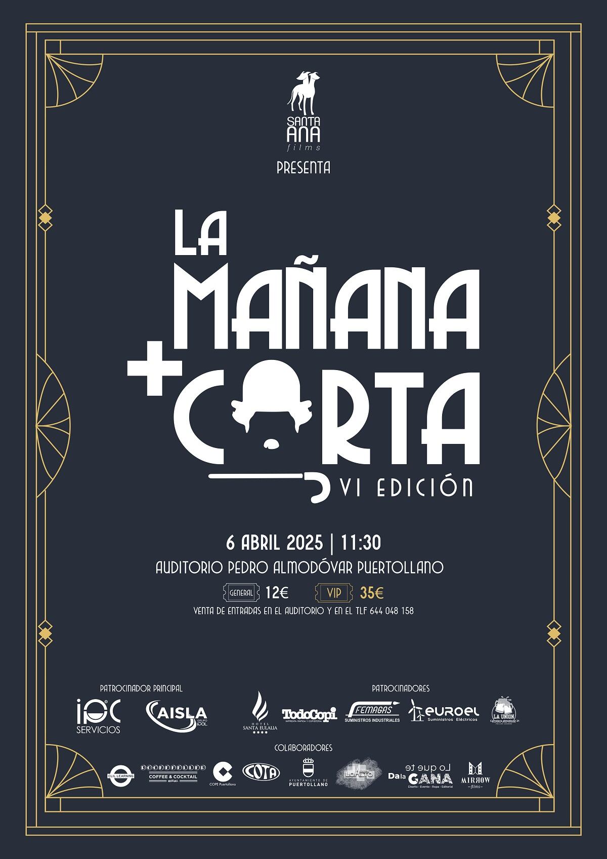 Cartel anunciador del festival "La mañana más corta"