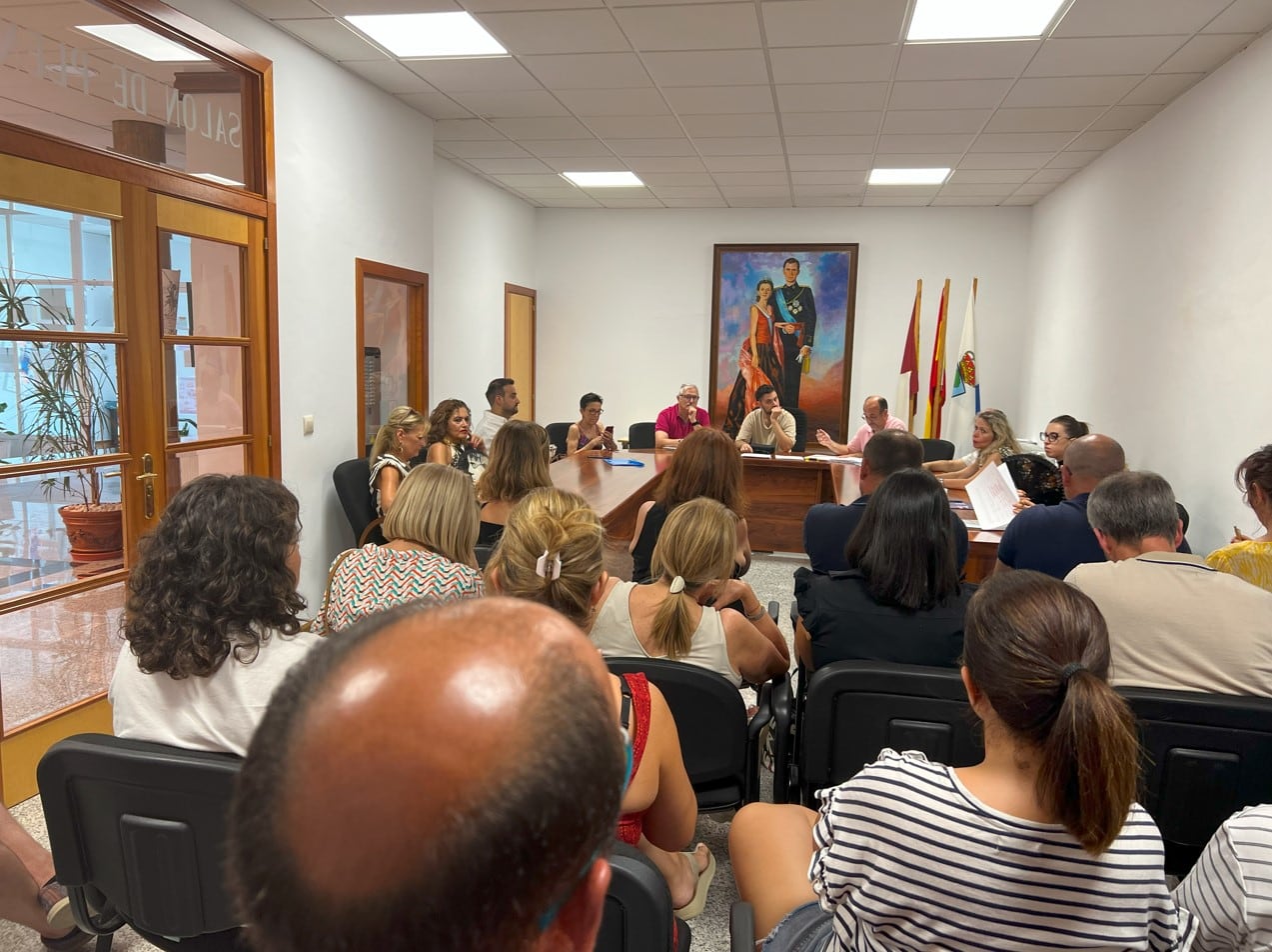 Reunión del grupo de desarrollo local Mancha Norte en la que se escogió a la presidencia