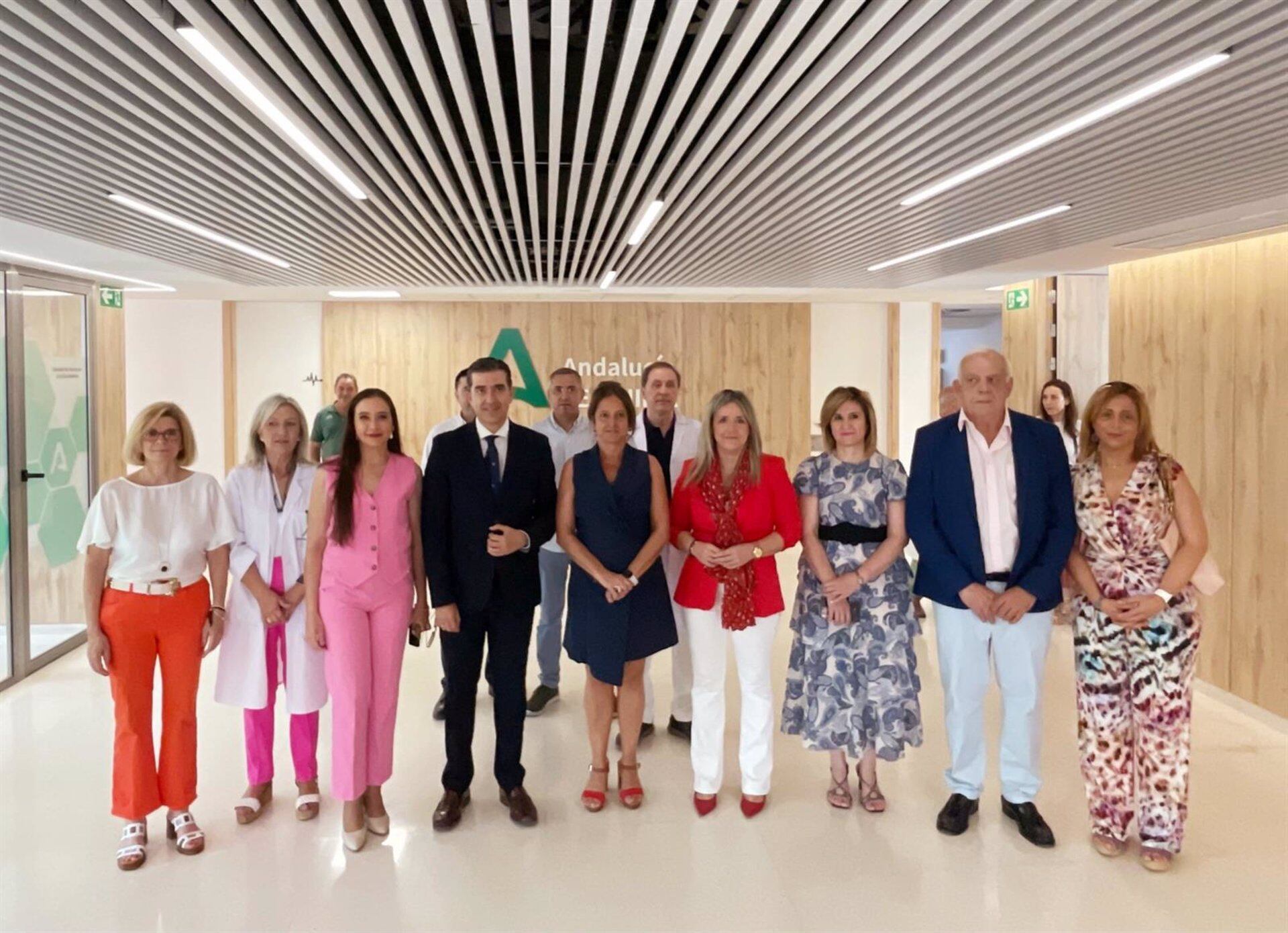 Visita al centro de salud de Baeza