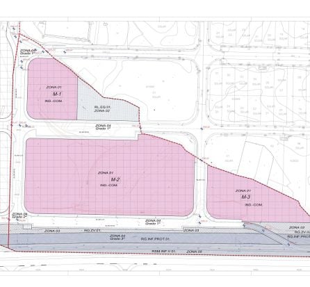 Plano de la nueva superficie comercial de la localidad