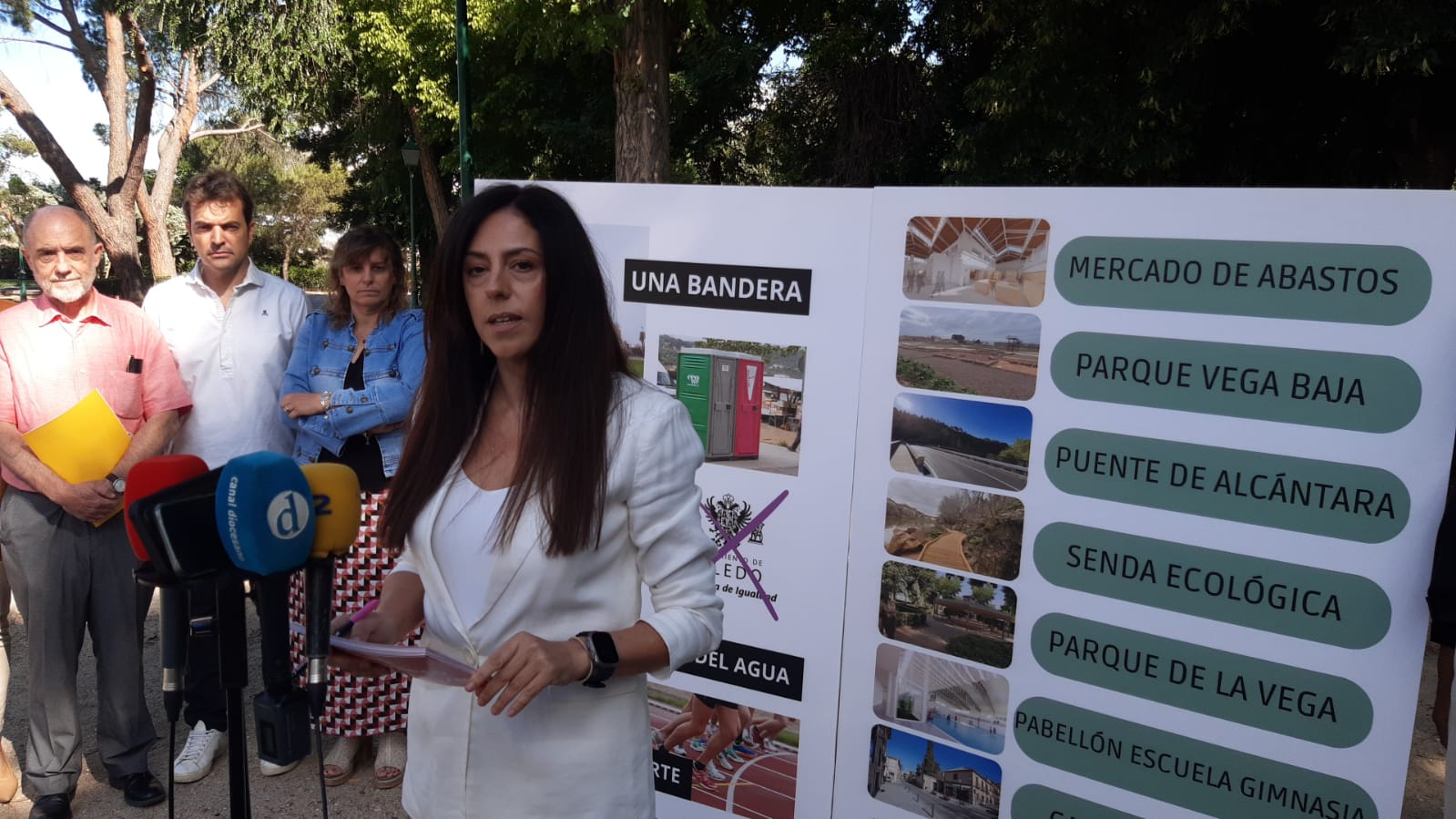 Noelia de la Cruz, portavoz del Grupo Municipal Socialista en el Ayuntamiento de Toledo