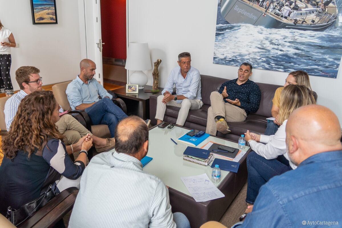 Reunión con la Demarcación de Costas