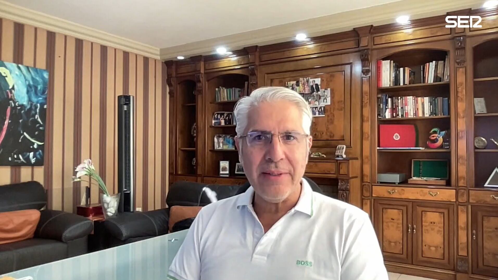 Mauricio García de la Vega, segundo máximo accionista del Real Murcia, atiende a Radio Murcia