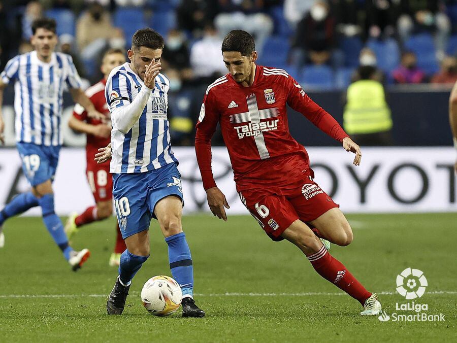 El Málaga se enfrentó al Cartagena en el último partido de la jornada 29 de la Liga SmartBank