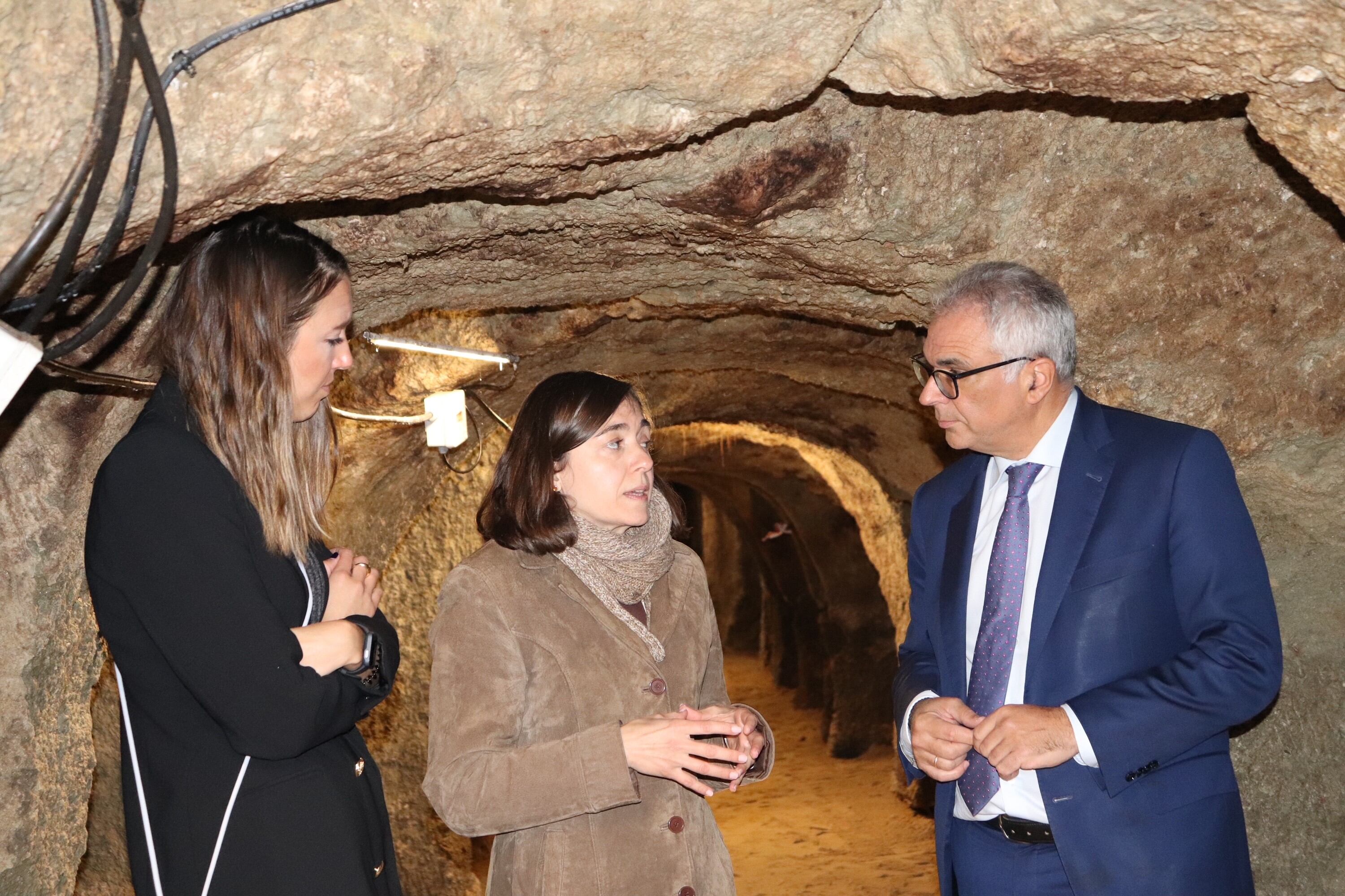 El consejero Carlos Izquierdo ha visitado las obras del PIR