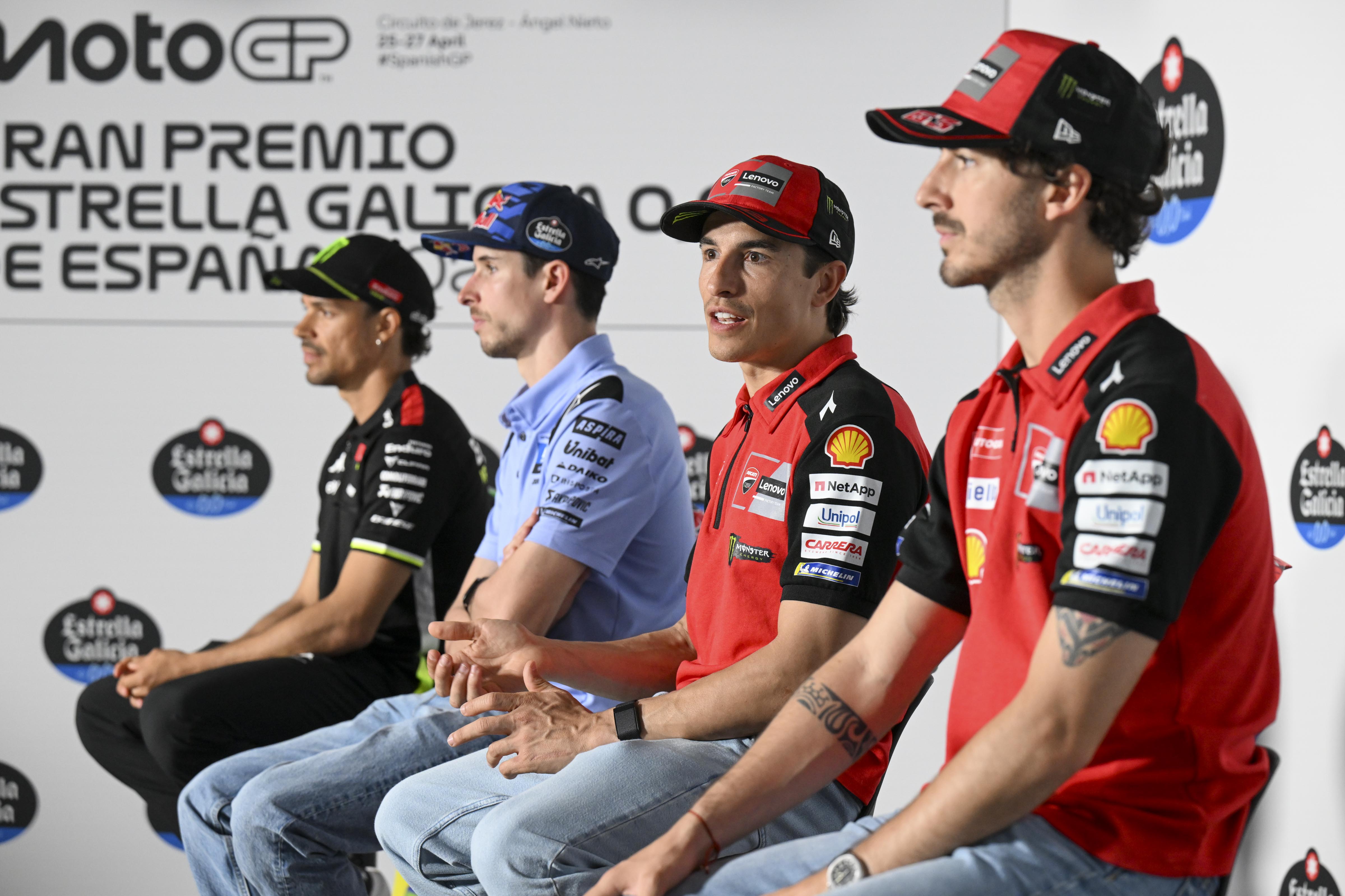Rueda de prensa pilotos de Moto GP