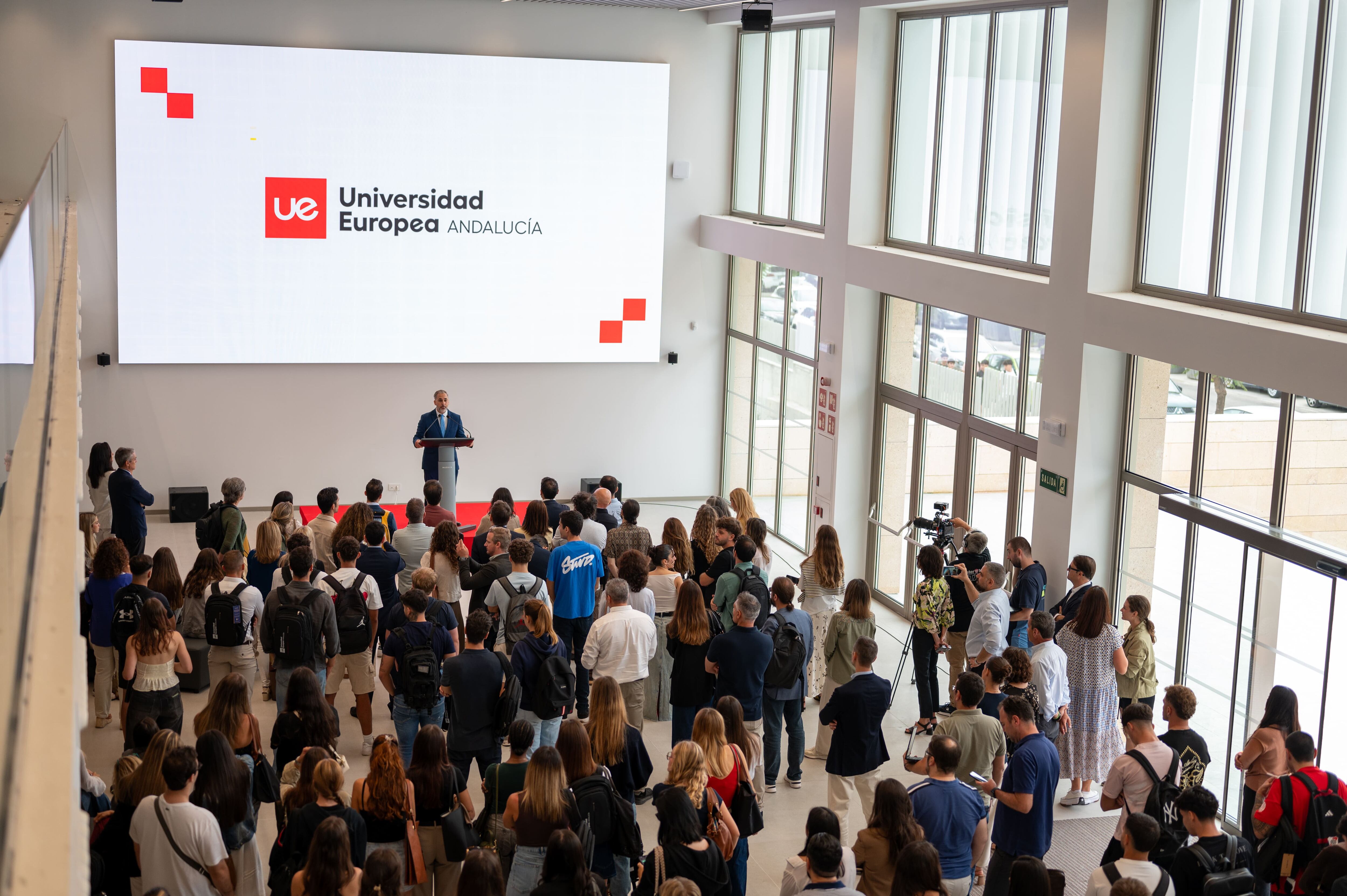 Momento de la inauguración del curso