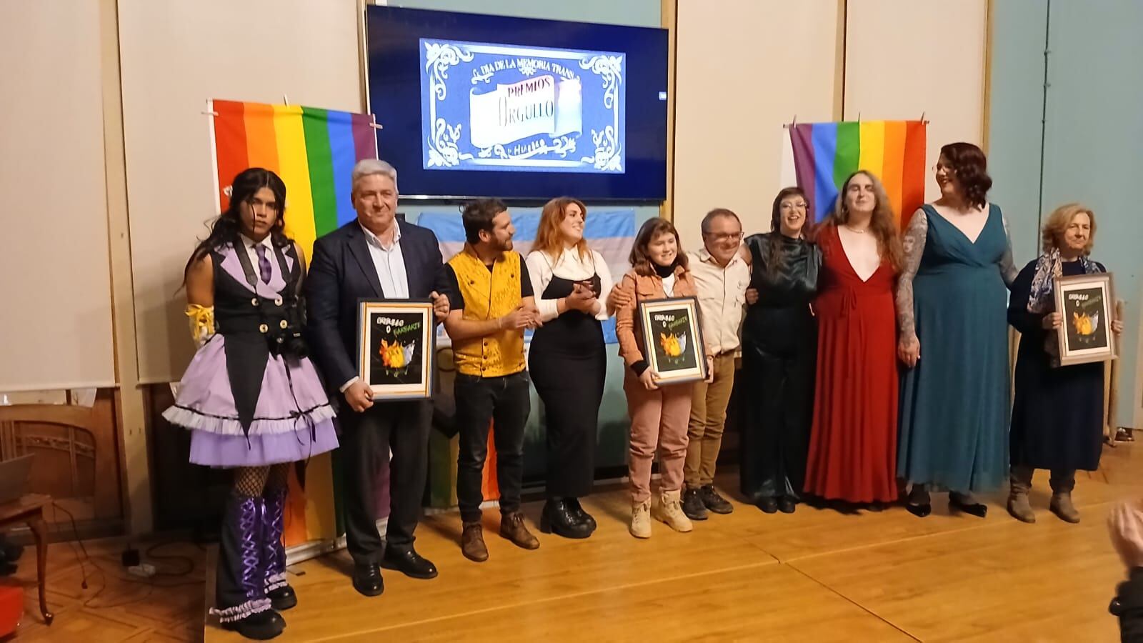 Entrega de los premios Orgullo Huesca 2024