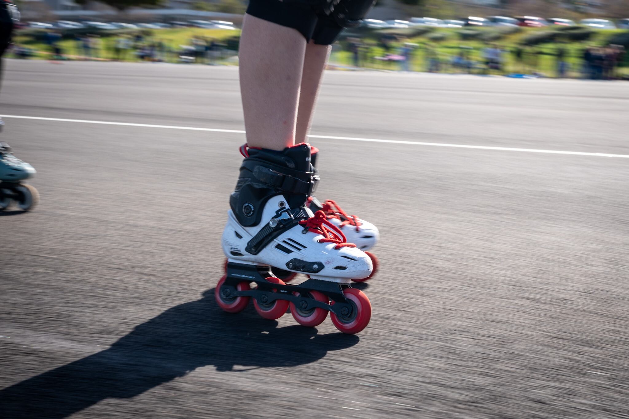 Los deportistas de patinaje cuentan con una nueva pista en los aledaños del Martín Carpena