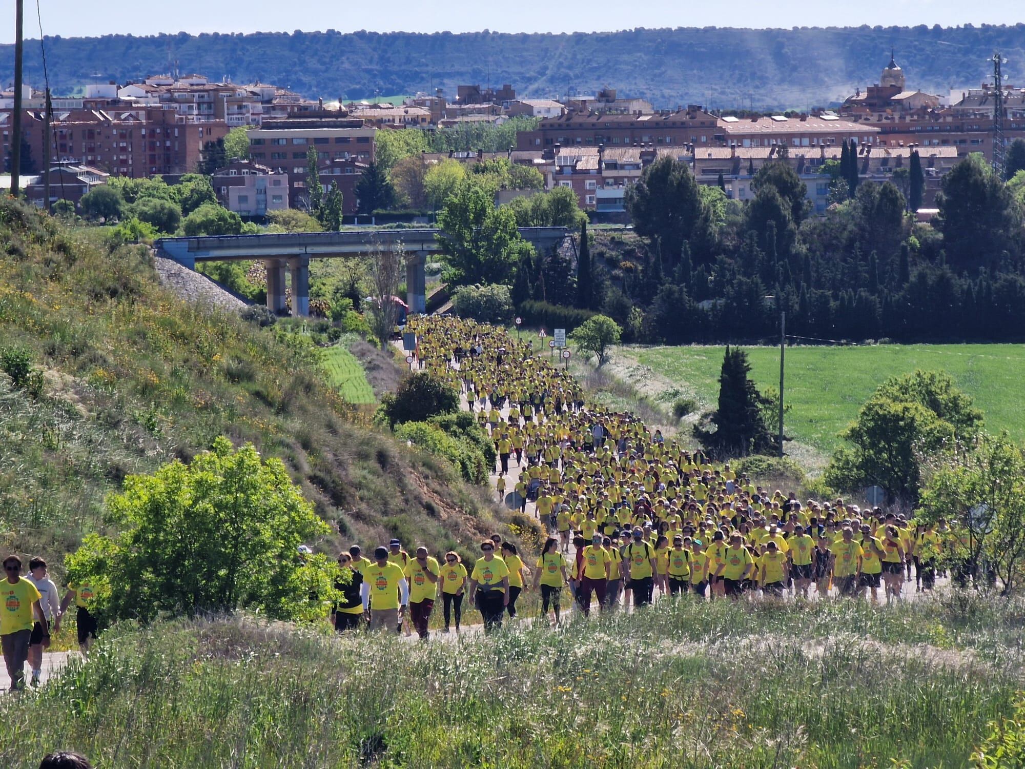 Más de 10.000 personas participaron este año en la Marcha Aspace