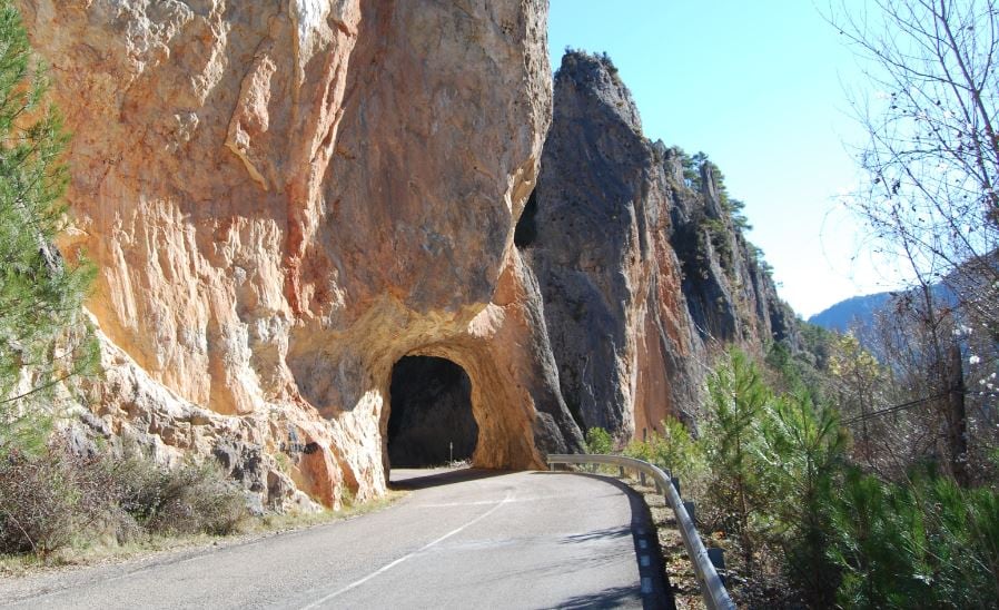 Puerta del Infierno de camino a Fuertescusa (Cuenca).