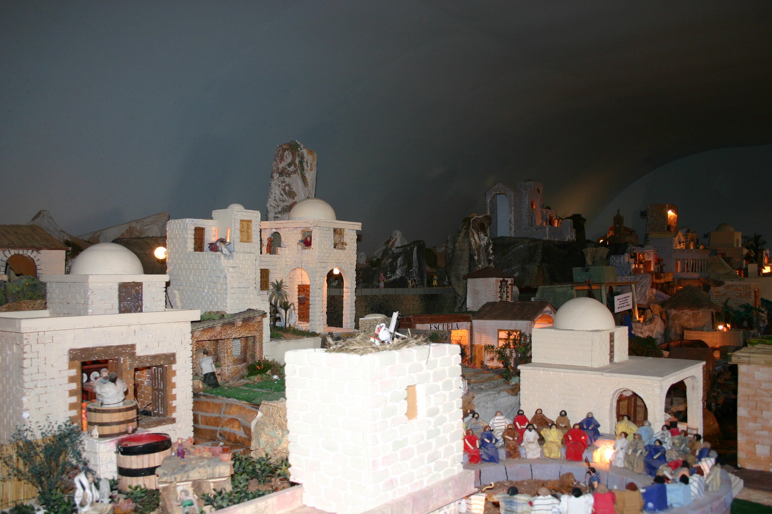 Belén mecánico de Sorzano