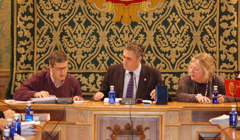 Mariscal preside un pleno el pasado mes de marzo