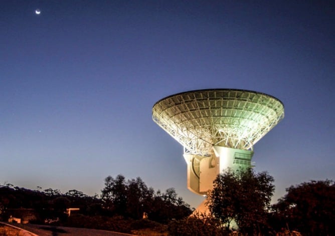 Antena se seguimiento de la ESA en Australia