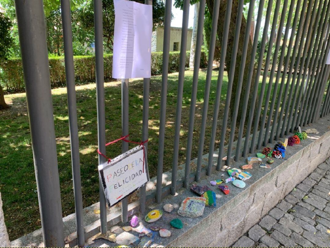 Zona del Paseo de San Roque rebautizada como Paseo de la Felicidad