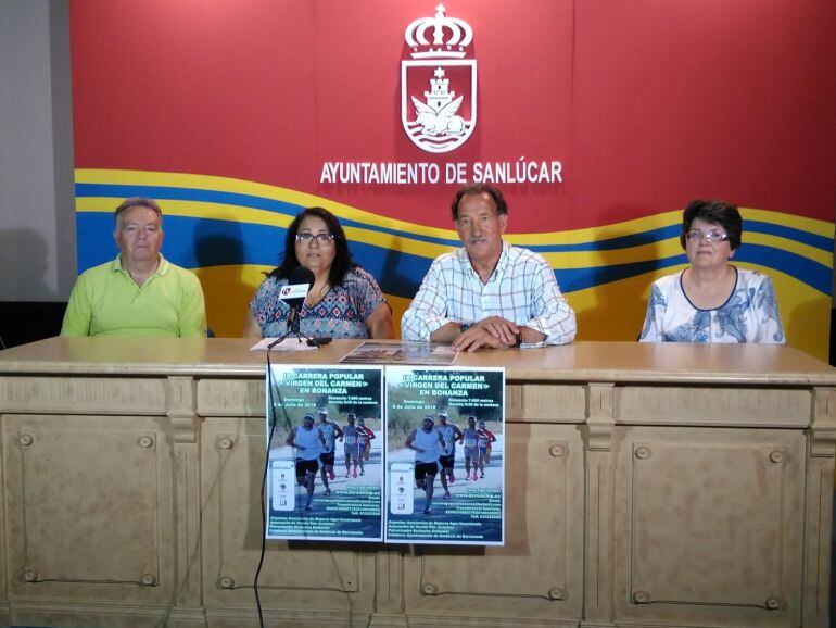 Presentación de la carrera en Sanlúcar de Barrameda