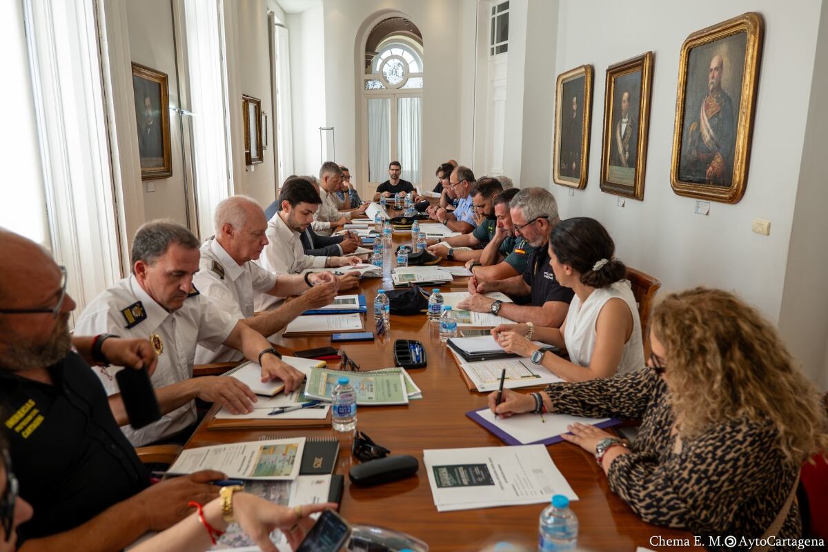Reunión de la Junta Local de Seguridad