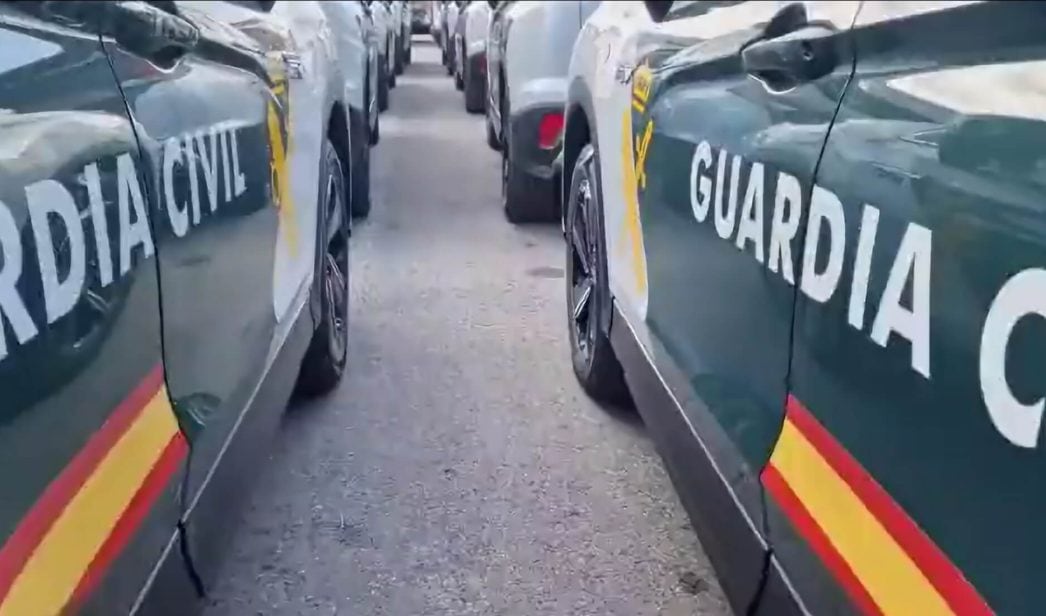 El pequeño despiste de la Guardia Civil con sus nuevos coches