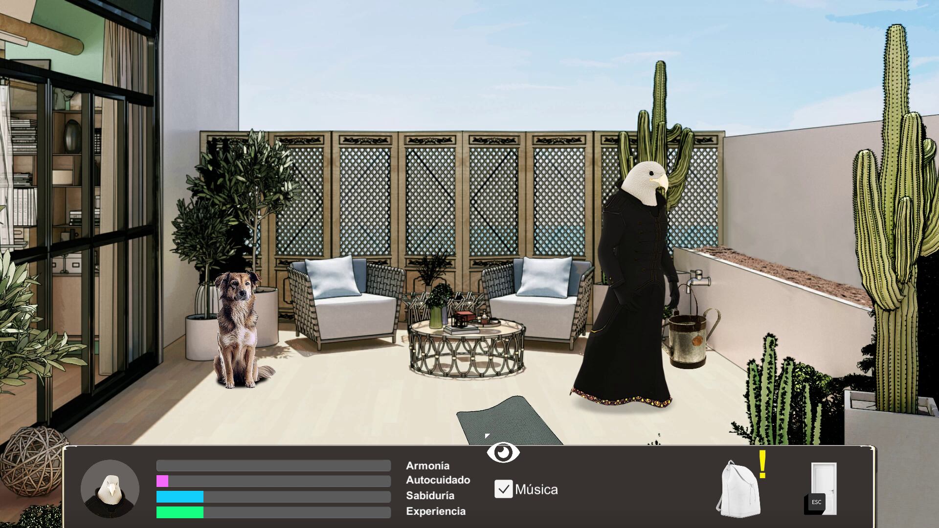 Videojuego emowell de UPV