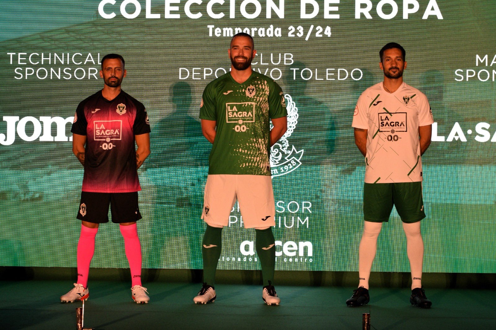 Las nuevas camisetas del CD Toledo