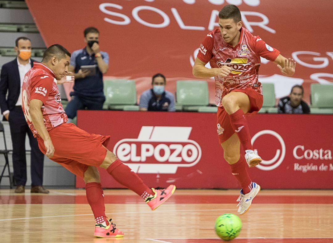 El Cholo Salas y Fernando en una foto de esta temporada