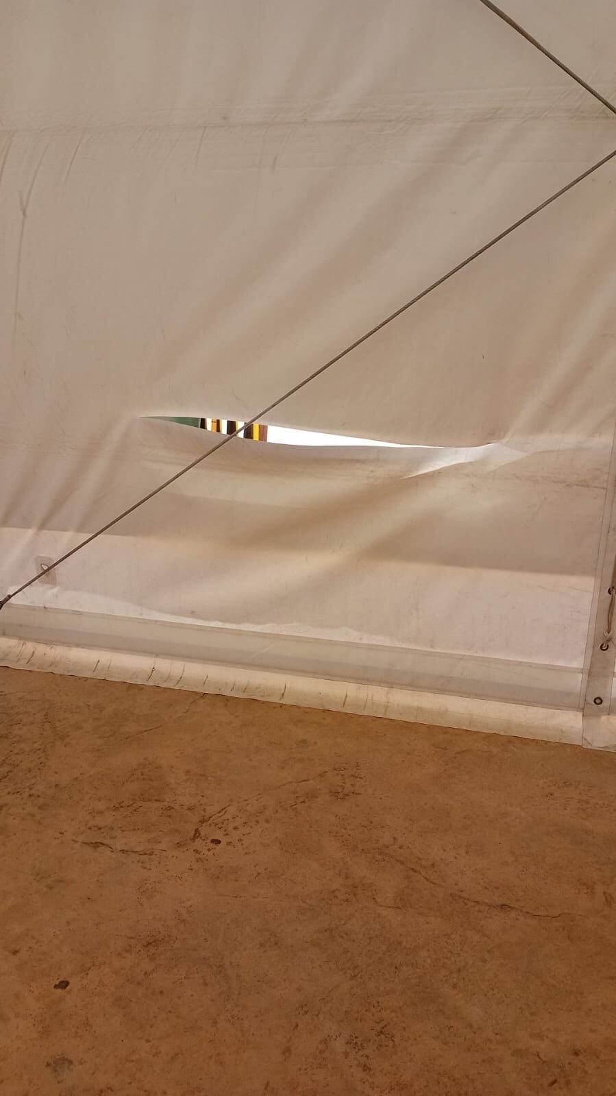 Daños en el Parque Villa Rosario