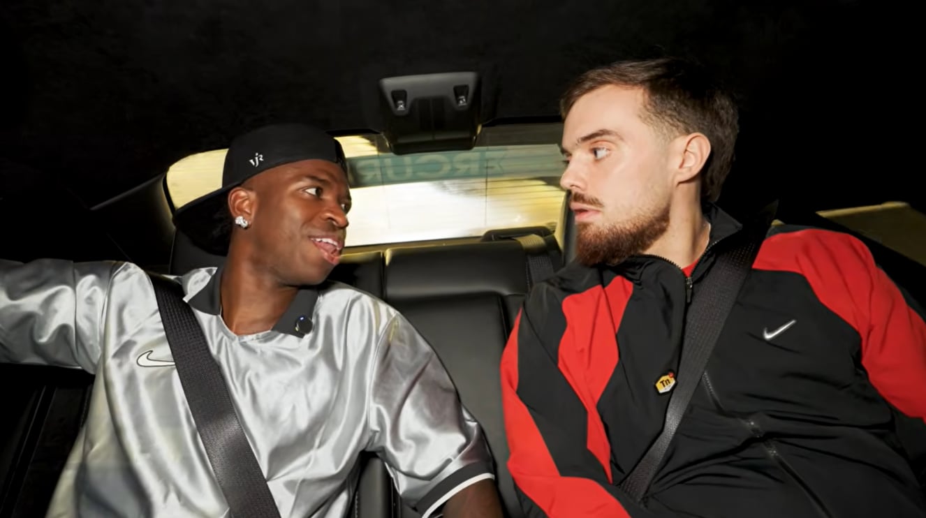 Vinicius, en su entrevista con Ibai Llanos