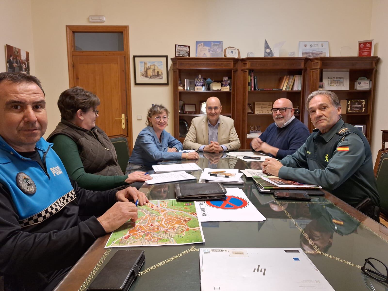 Reunión de la Junta de Seguridad para la Semana Santa de Ágreda.