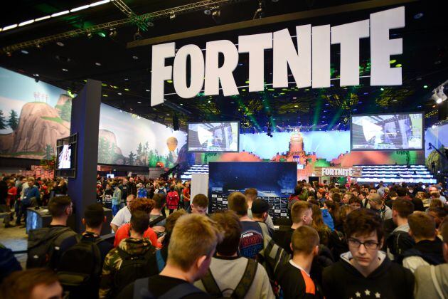 Una campeonato masivo de Fortnite