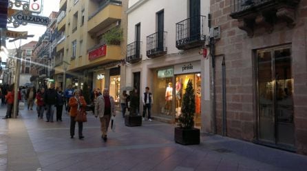 Pasaje del Comercio de Linares, una de las principales calles de la ciudad linarense.