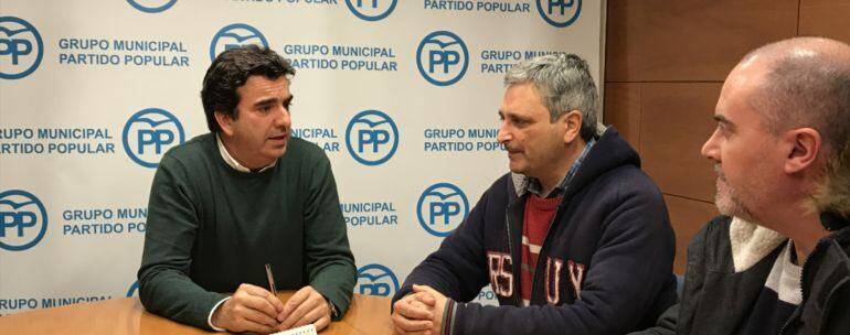 Martín Fernández Prado y los cooperativistas del Ofimático